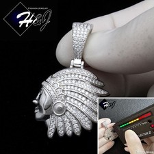 CIONDOLO MEZZA FACCIA UOMO