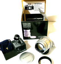 New MINT+++ Voigtlander ASPH Aspherical Color Heliar 75/2.5 + Viewfinder BESSA-L