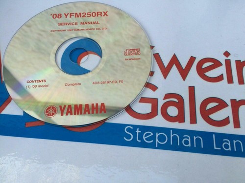 Yamaha yfm 250 - rx, manuale