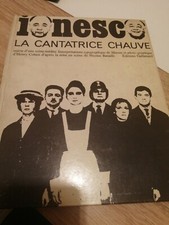 LA CANTATRICE  chauve  Ionesco 1964 GALLIMARD 