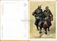 MILIZIA MVSN AUTORE PISANI-RITORNO ALLE MANOVRE-A2-62