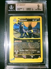 Pokémon Umbreon Aquapolis Holo BGS 9 Eng No Shining No Goldstar 