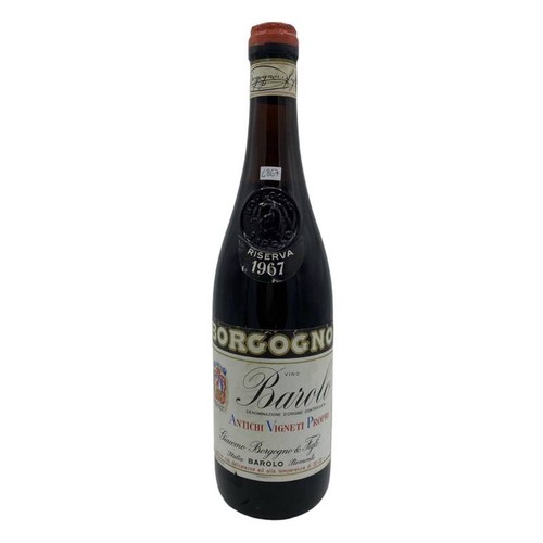 Vintage bottle borgogno - vintage,