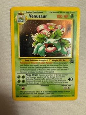 Pokemon 2000 - Venusaur Holo - WOTC Black Star Promo #13 Nintendo Guida Giocatore