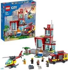 Lego 60320 city fire - city, caserma
