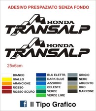 2 Adesivi Transalp Decals