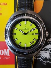 Zenith Sub Sea Big Lemon, A3637, 1000 mt, anno 1970 vintage, con scatola