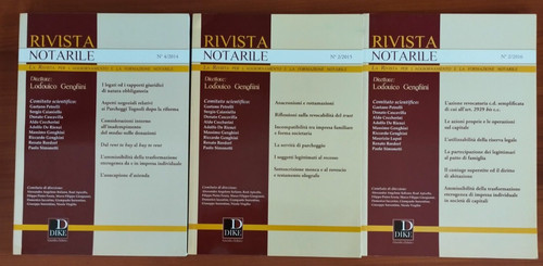 Rivista notarile dike - rivista,