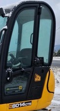 Vetro porta superiore per JCB