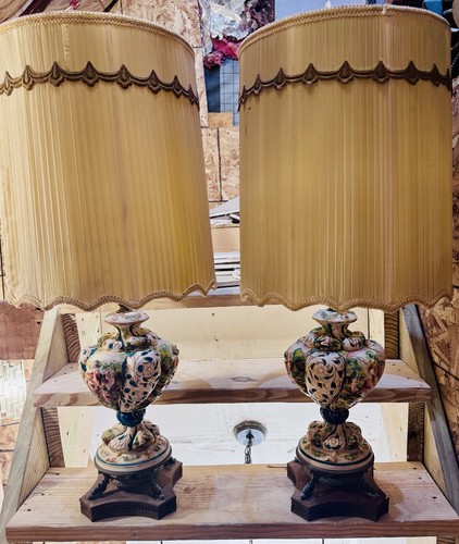 Coppia lampade vintage - di,