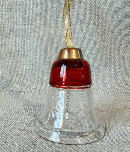 Campana natale cristallo - campana,