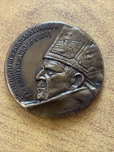 Medaglia vaticano papa - medaglia,