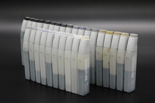 28x copic various ink - various,
