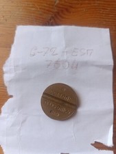 G72- Gettone telefonico 7604