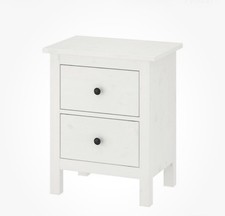 Comodino Ikea Hemnes legno