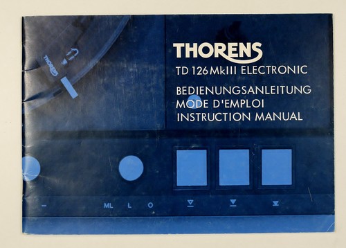 Thorens 126 mkiii - td,