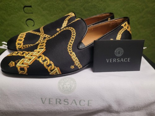 Versace ciabatta catena vuota - versace,
