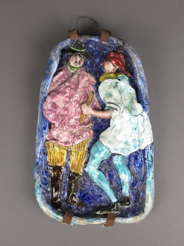 Scultura ceramica marino - scultura,