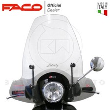 PARAVENTO PARABREZZA FACO + ATTACCHI PIAGGIO LIBERTY MOC 50-125-150 2009 2010
