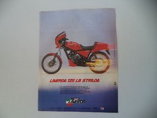 advertising Pubblicità 1984 MOTO LAVERDA LB 125 STRADA