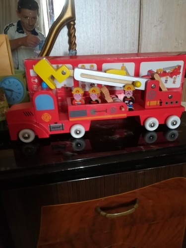 Modellino camion pompieri - camion,