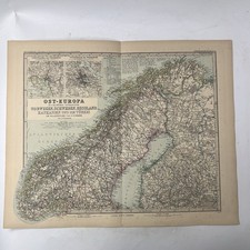 Mappa Scandinavia Norvegia