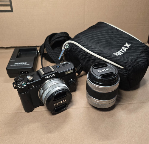 Pentax mini fotocamera - q,