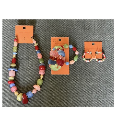 Set gioielli pietre