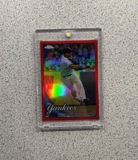 2010 Topps Chrome Baseball #114 Robinson Cano Red Refractor /25 ALL STAR RARE