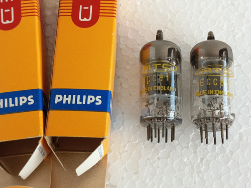 Ecc81 12at7 nos tube rtc - tube,