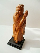 Antica statuina cinese vecchio