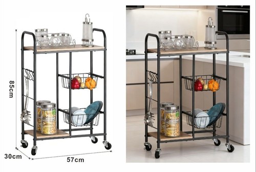 Carrello cucina salvaspazio - x,