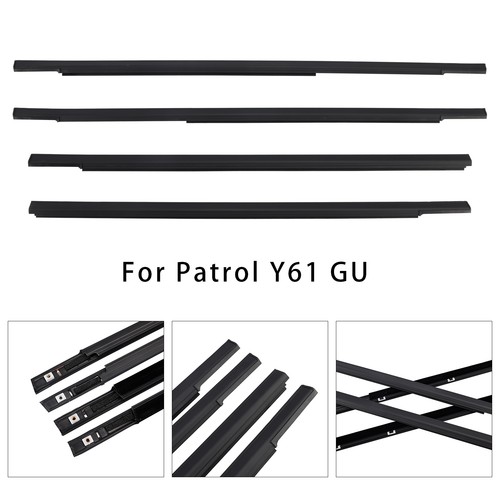4pcs door window - door, weatherstrip