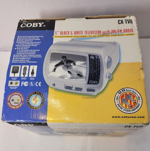 Coby tv6 pollici argento - coby,
