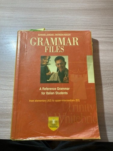 Grammar files for italian - for,