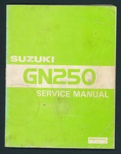 Suzuki GN250 (82-94) libretto riparazione manuale officina emissione fabbrica GN 250 NJ41 FX15