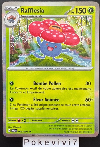Carte pokemon rafflesia - pokemon,