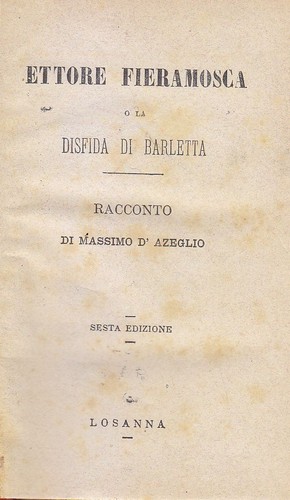 Ettore fieramosca disfida - o,