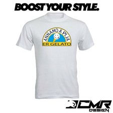 T-Shirt Maglietta Personalizzata Gelato Secco Zerocalcare Tshirt Serie TV Cotone