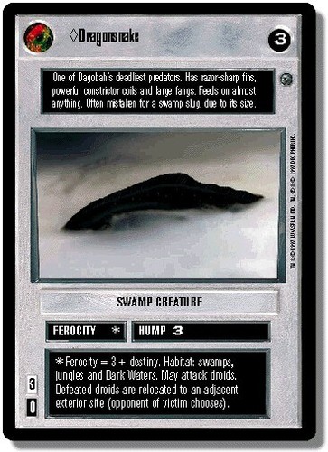 Dragonsnake raro gioco - 4x,
