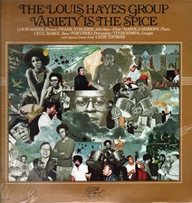 LP THE LOUIS HAYES GROUP VARIETY IS THE SPICE SEALED 1979 USA AFRO CUBAN JAZZ