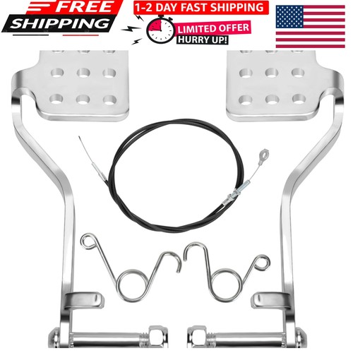 Durable silver kart pedal - kart,