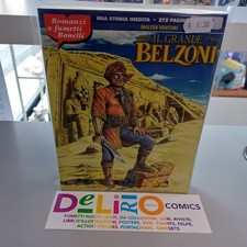 ROMANZI A FUMETTI N.10 IL GRANDE BELZONI - IN ITALIANO Ed. BONELLI SCONTO 5%
