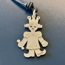 Pomellato Collana Ciondolo Maxi Regina Argento 925 Fuori produzione Originale