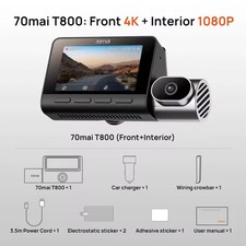 70mai Dash Cam 4K T800