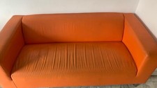 Divano arancione Klippan