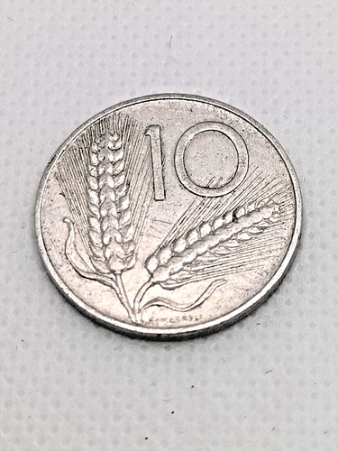 Lire italiane del 1955 - 10,