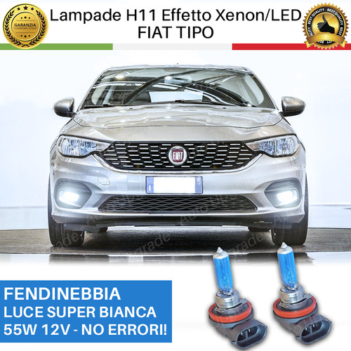 Coppia lampade h11 effetto led - lampade,