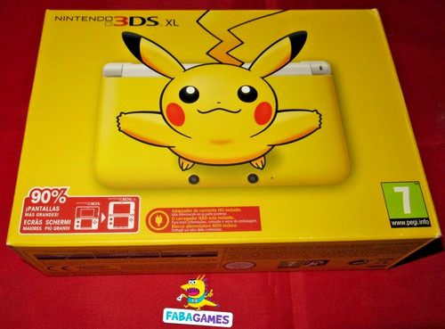 3ds console pikachu limited - 3ds,