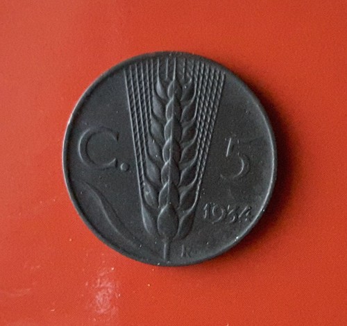 Centesimi 1934 i453 - centesimi,